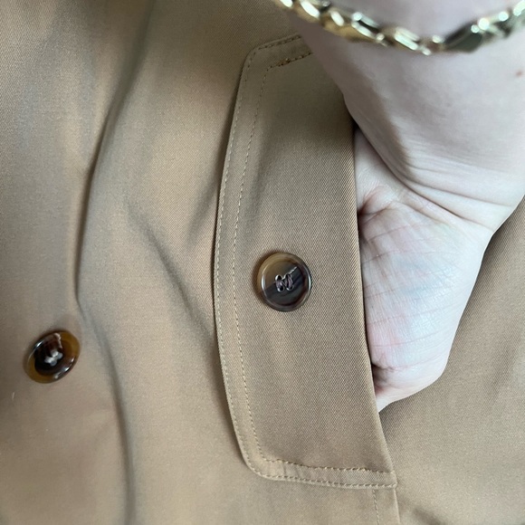 Vintage MISTY HARBOR Tan "Any Weather" Insulated Full Length Trench Coat - Picture 7 of 8